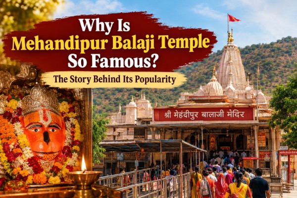 Why Is Mehandipur Balaji Temple So Famous? The Story Behind Its Popularity - Mehandipur Balaji