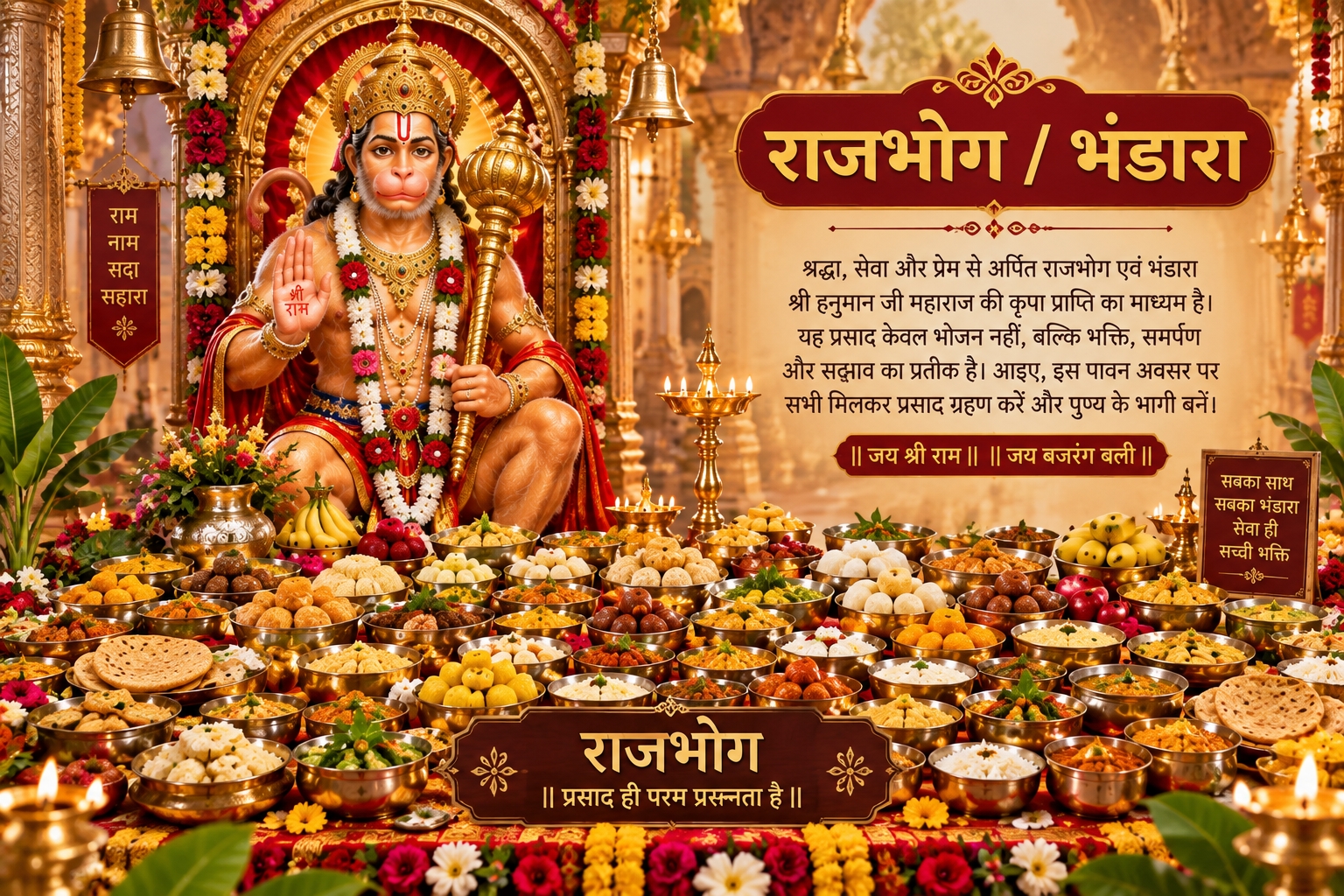 राजभोग / भंडारा
